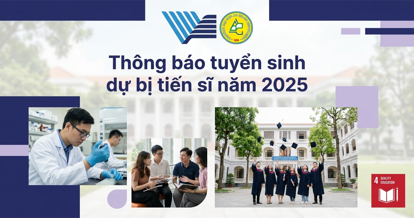 Thông báo tuyển sinh dự bị tiến sĩ năm 2025
